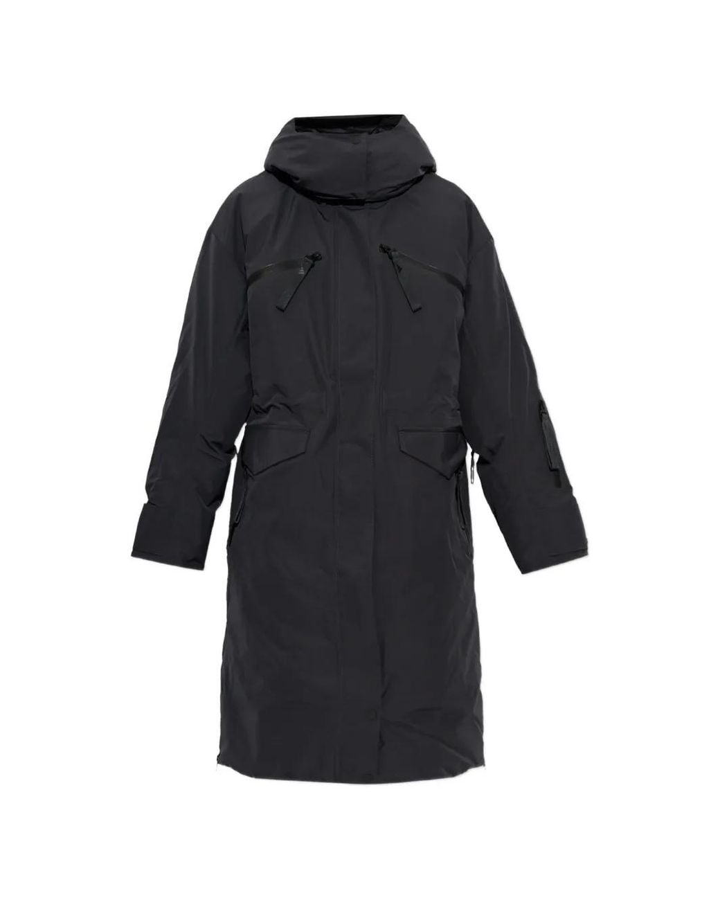 Adidas By Stella McCartney Blue X Stella Mccartney Insulated Hooded Coat