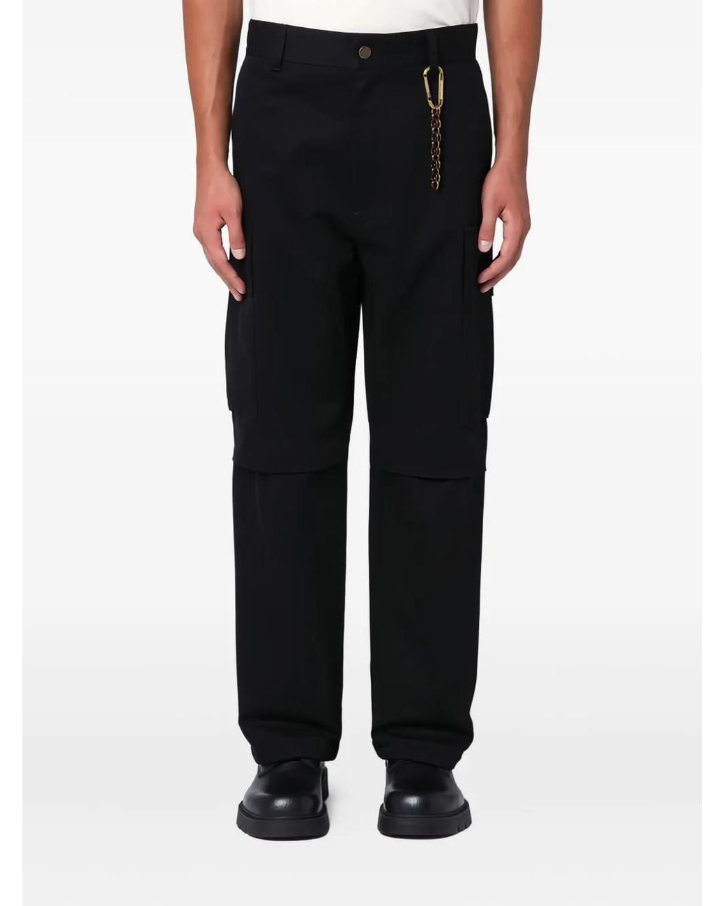 DARKPARK Black DARKPARK Saint Cargo Trousers for men