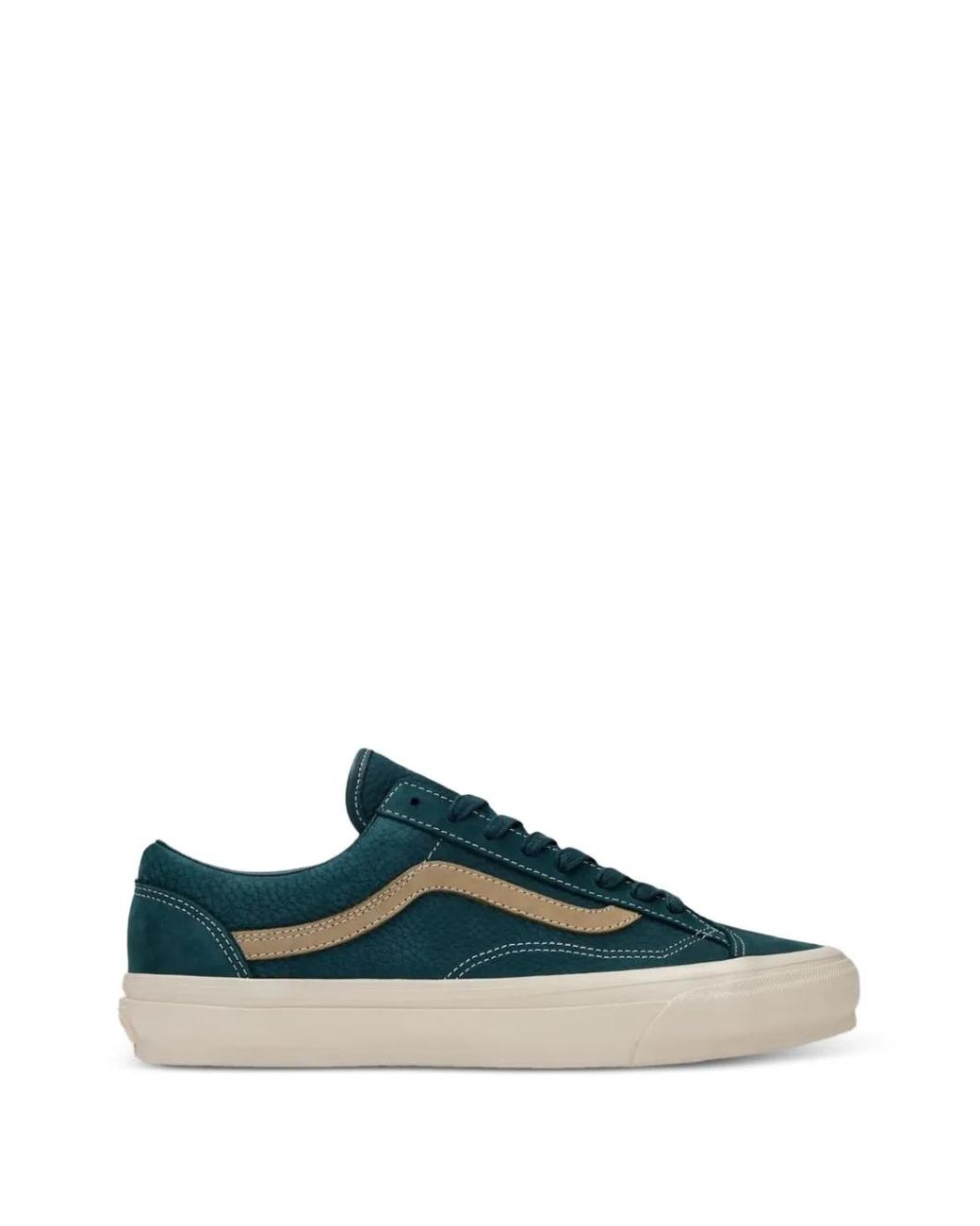 Vans Blue Premium Old Skool Pebbled Sneakers for men