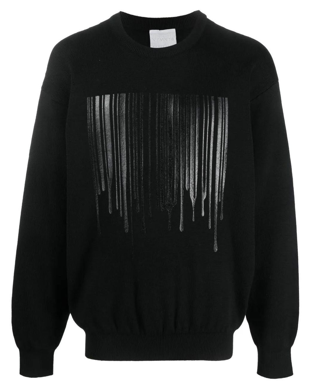 VTMNTS Pullover Mit Logo-Print in Black für Herren