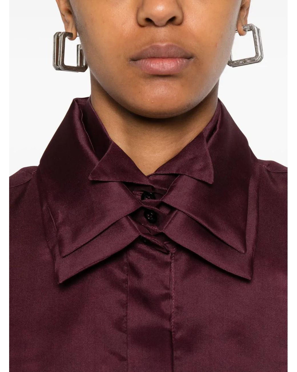 Viktor & Rolf Mouwloze Blouse in het Purple