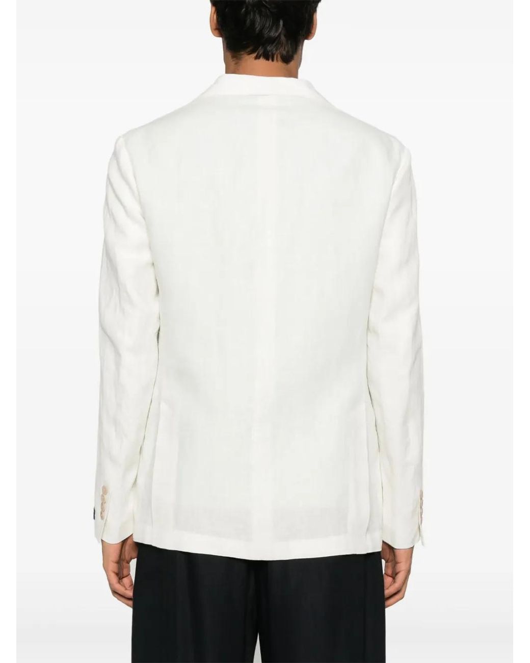 Polo Ralph Lauren White Linen Blazer for men
