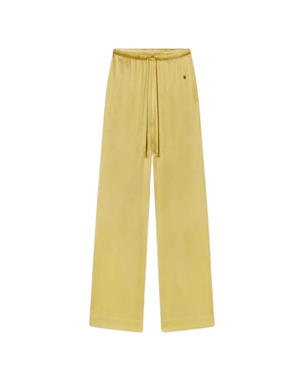 ÉTERNE Yellow Brody Drawstring Trousers
