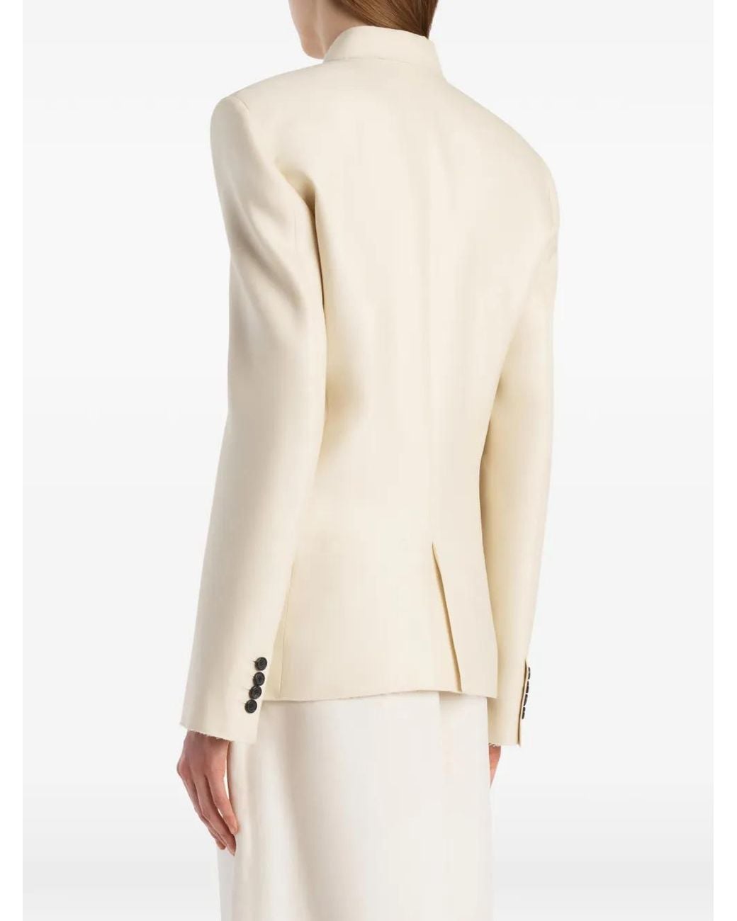 Khaite Natural Rolo Jacket