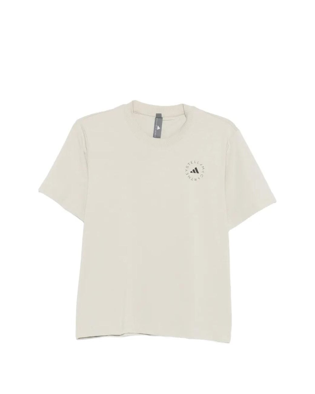 Adidas By Stella McCartney White Adidas By Stella Mccartney Logo T-Shirt