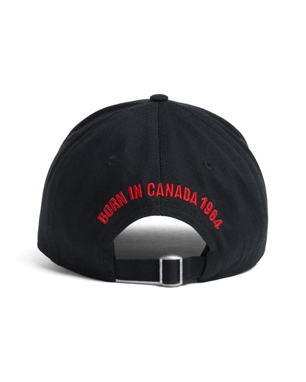DSquared² Black Baseball Cap for men