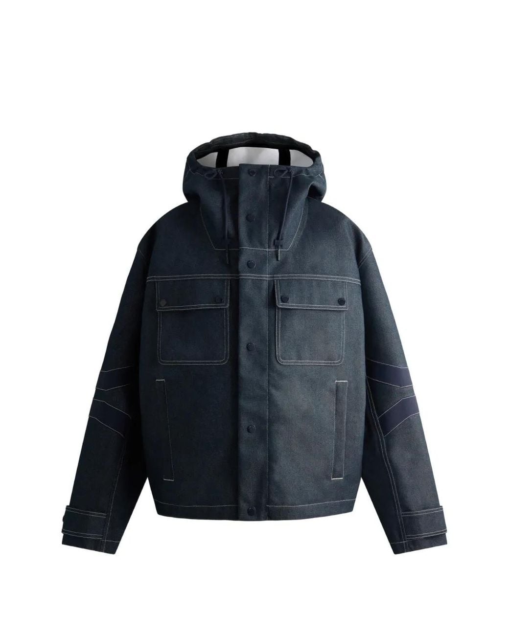 Fusalp Blue Rylas Windbreakers Jacket for men
