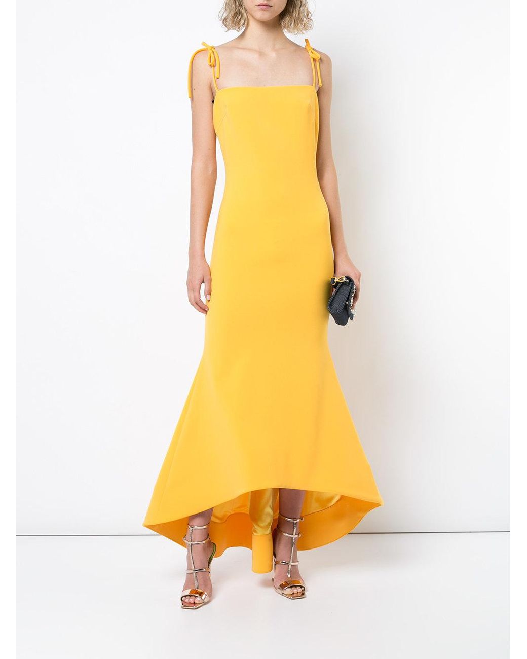 Christian siriano 2025 sunflower gown