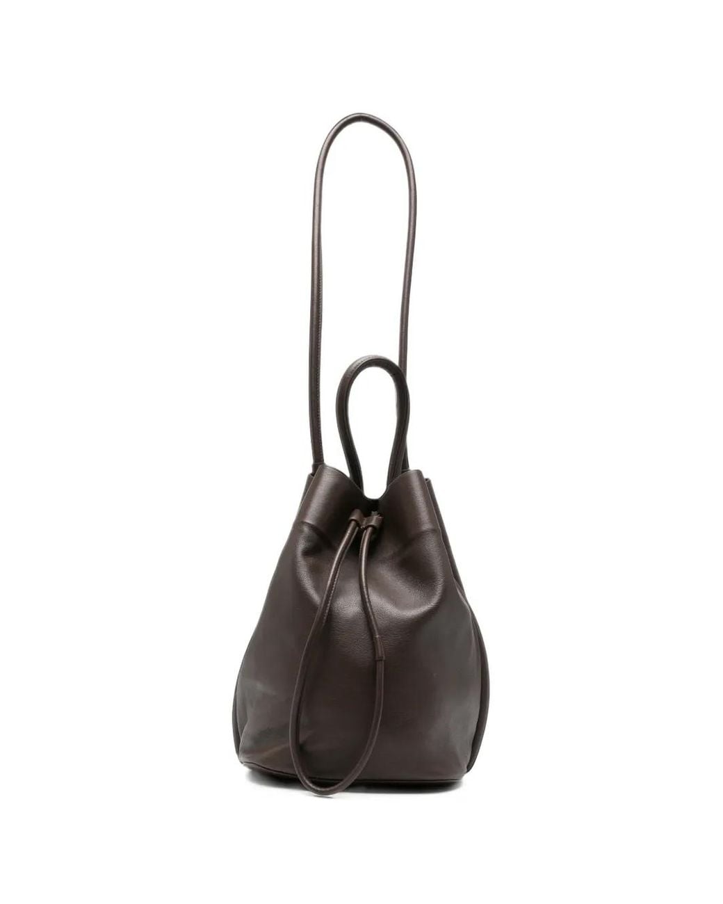 Uma Wang Black Medium Leather Tote Bag