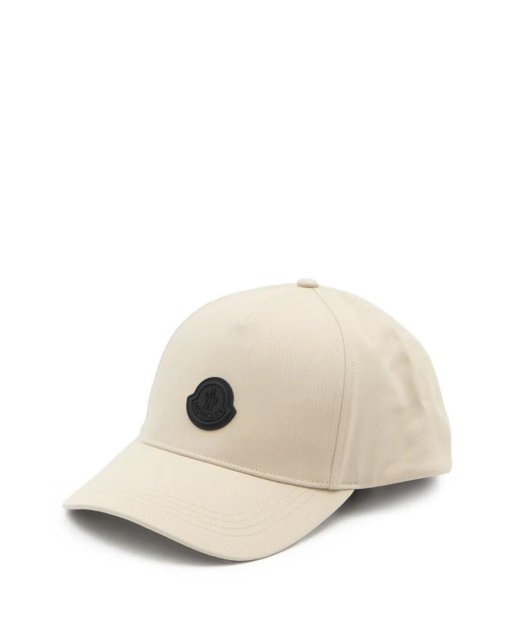 Moncler Baseballkappe Mit Logo-Patch in Natural für Herren