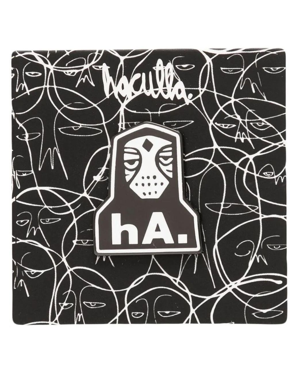 Haculla Black Og Mask Polished Pin