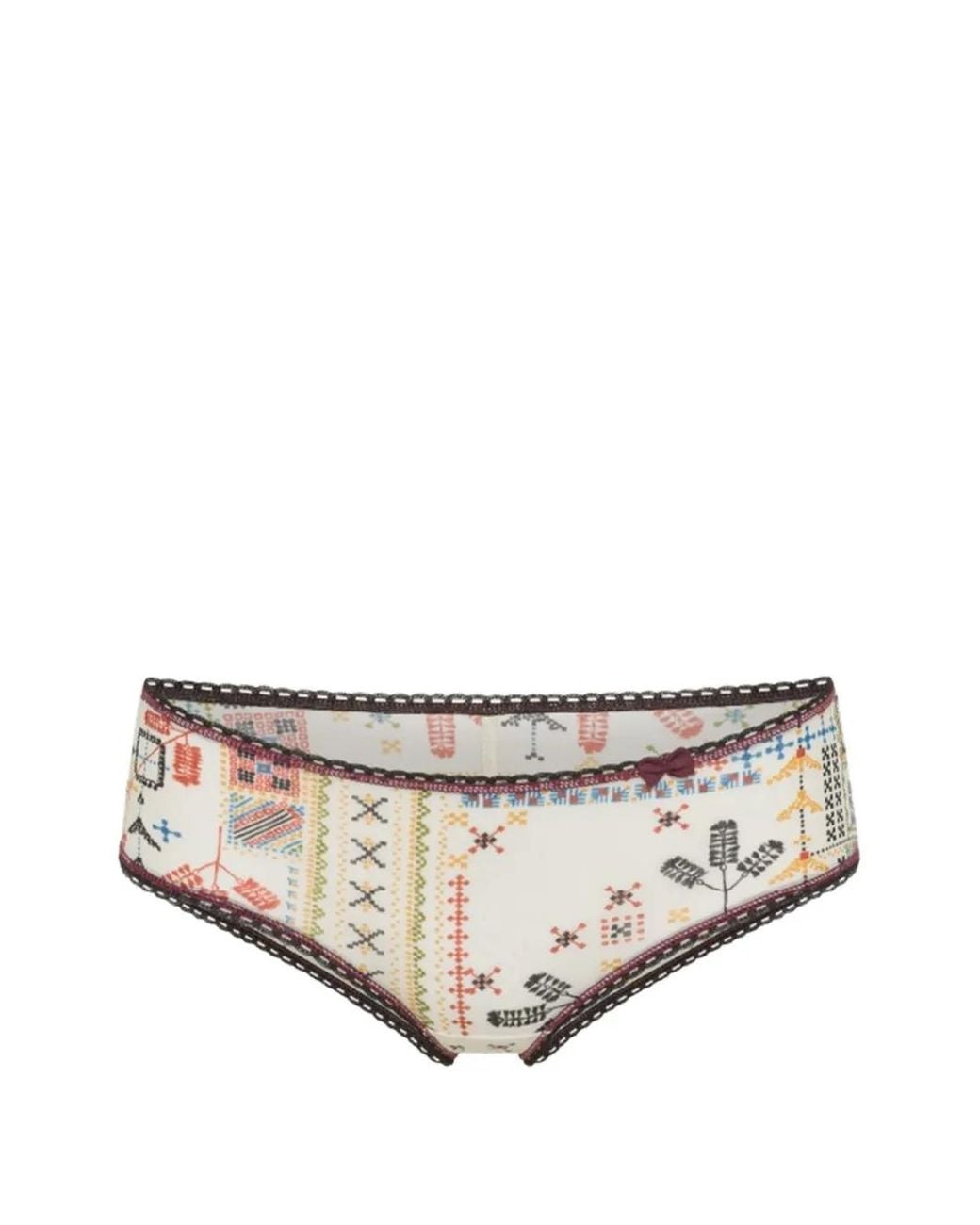 Momoní White Amaca Printed Briefs