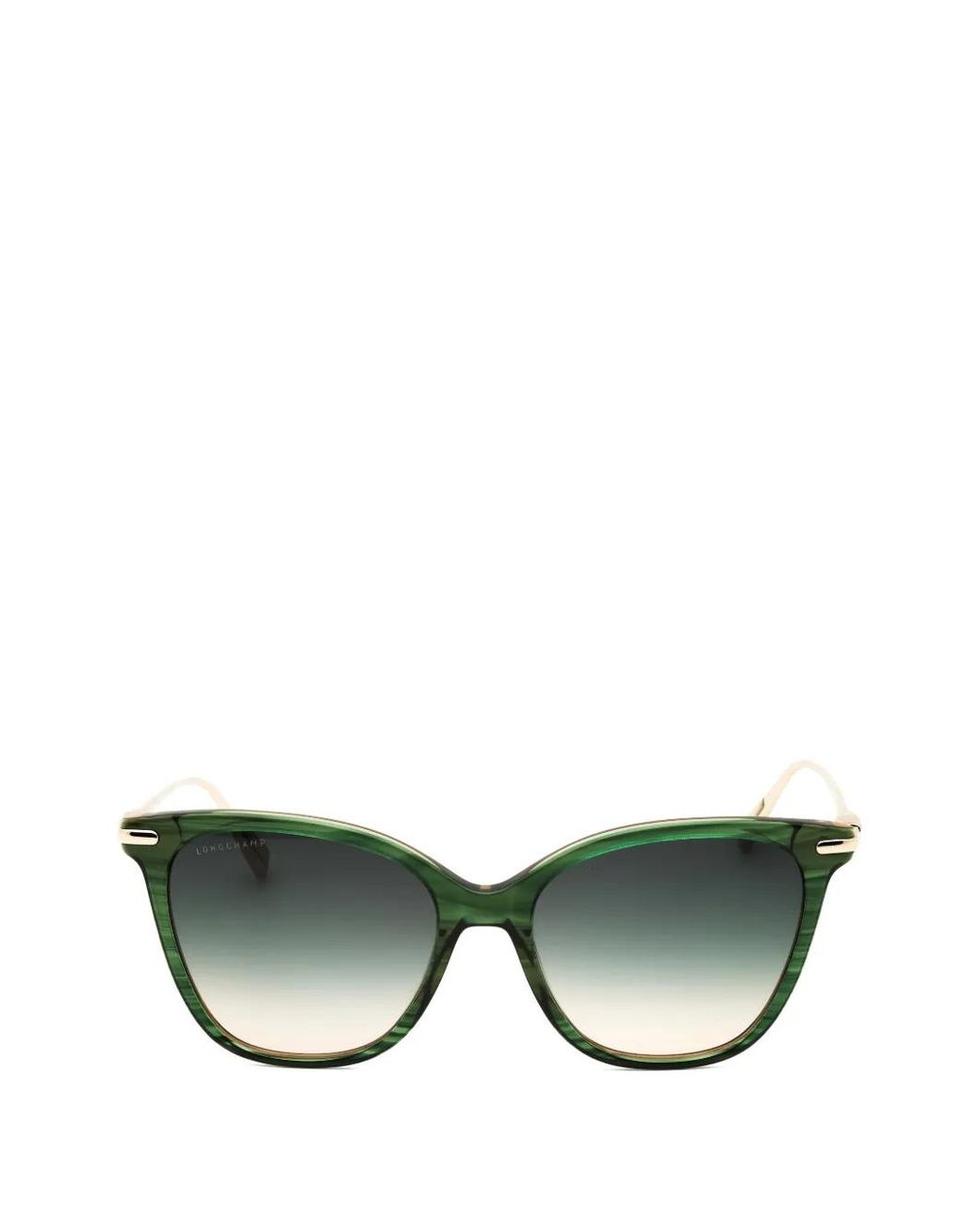Longchamp Green Cat-Eye Sunglasses