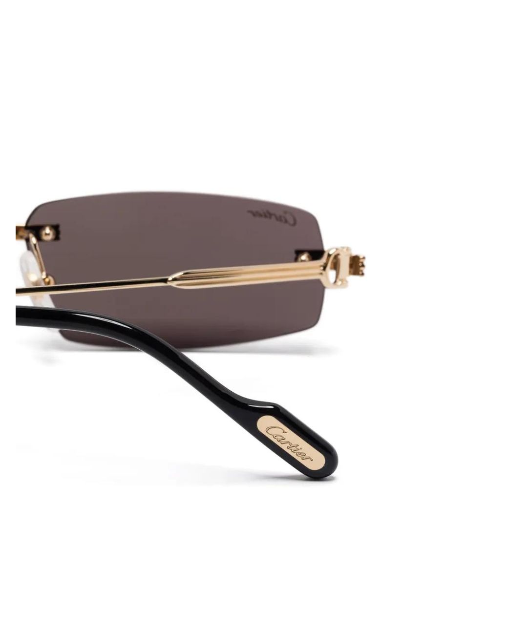 Cartier Metallic Ct0535S Sunglasses
