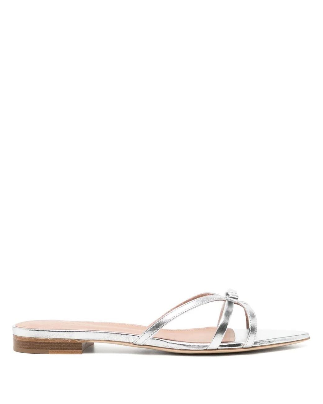 Malone Souliers White Bowella Sandals