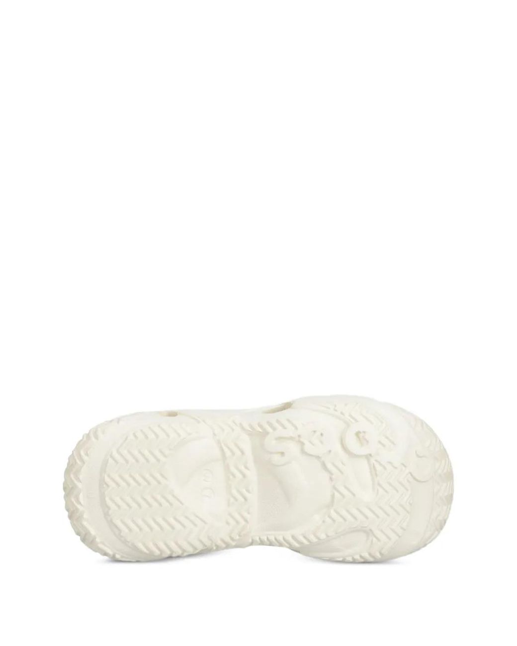 CROCSTM White Caged Perforated Slip-On Sneakers