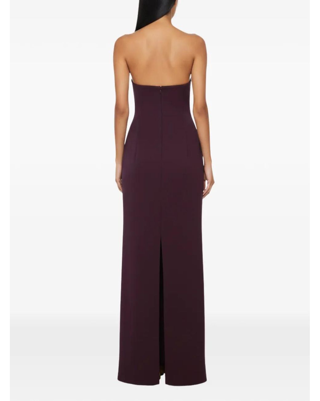 Solace London Purple Senna Maxi Dress