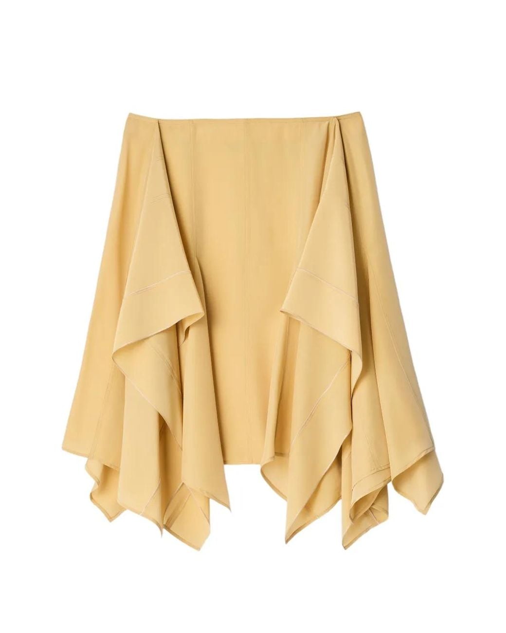Lemaire Metallic Panelled Skirt