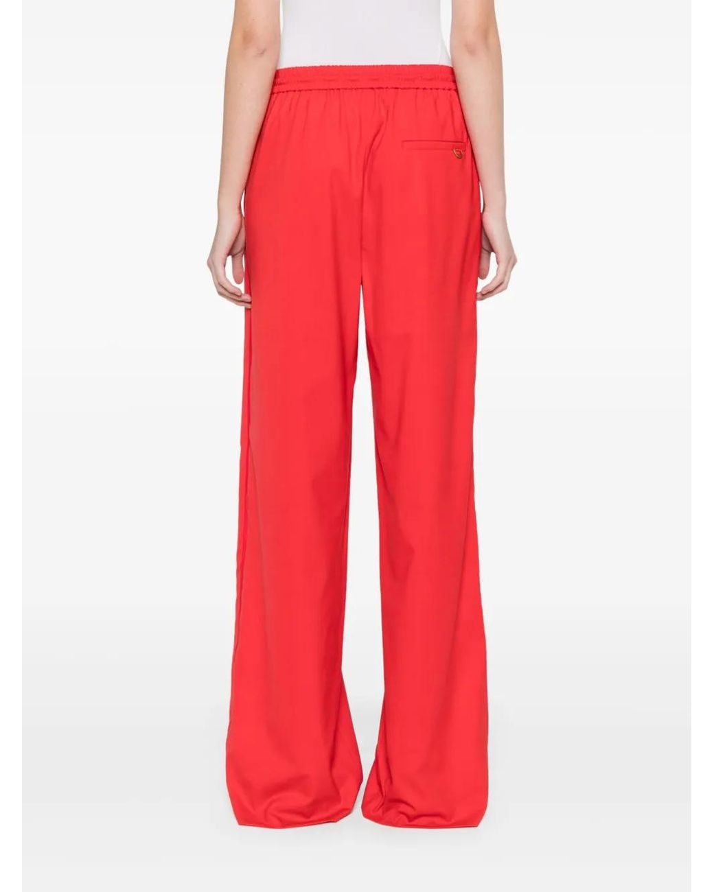 Zimmermann Red Crush Trousers
