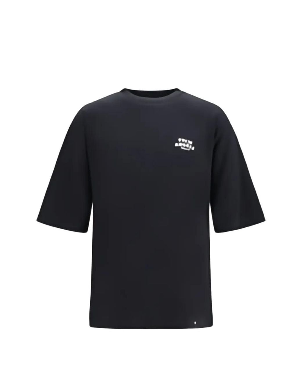 Palm Angels Blue Logo-Print Palm-Tree T-Shirt for men