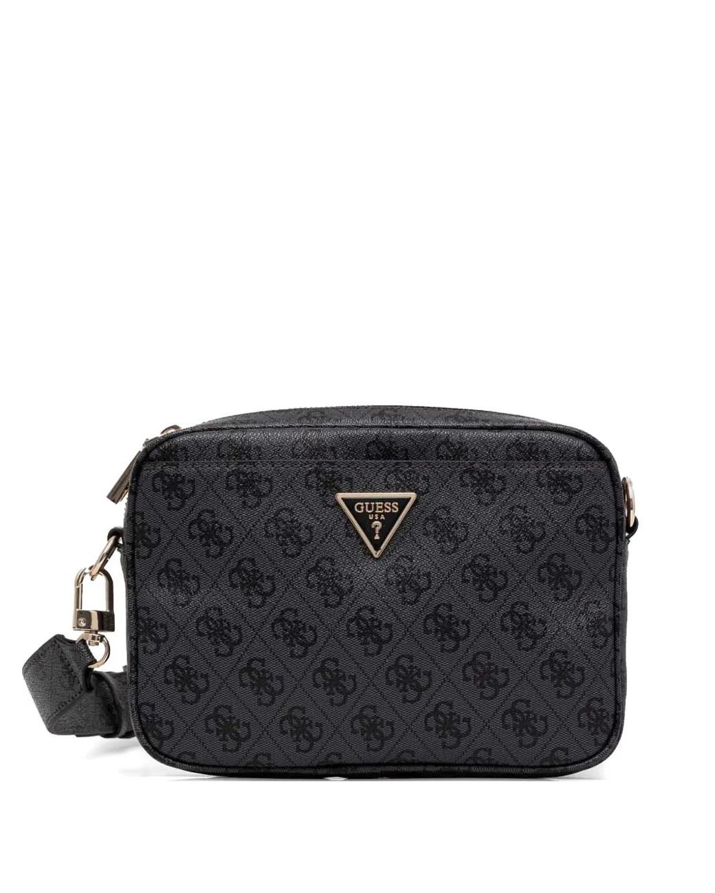 GUESS Meridian Flap Crossbody Bag In Schwarz – Stylische Umhängetasche Mit Klappe