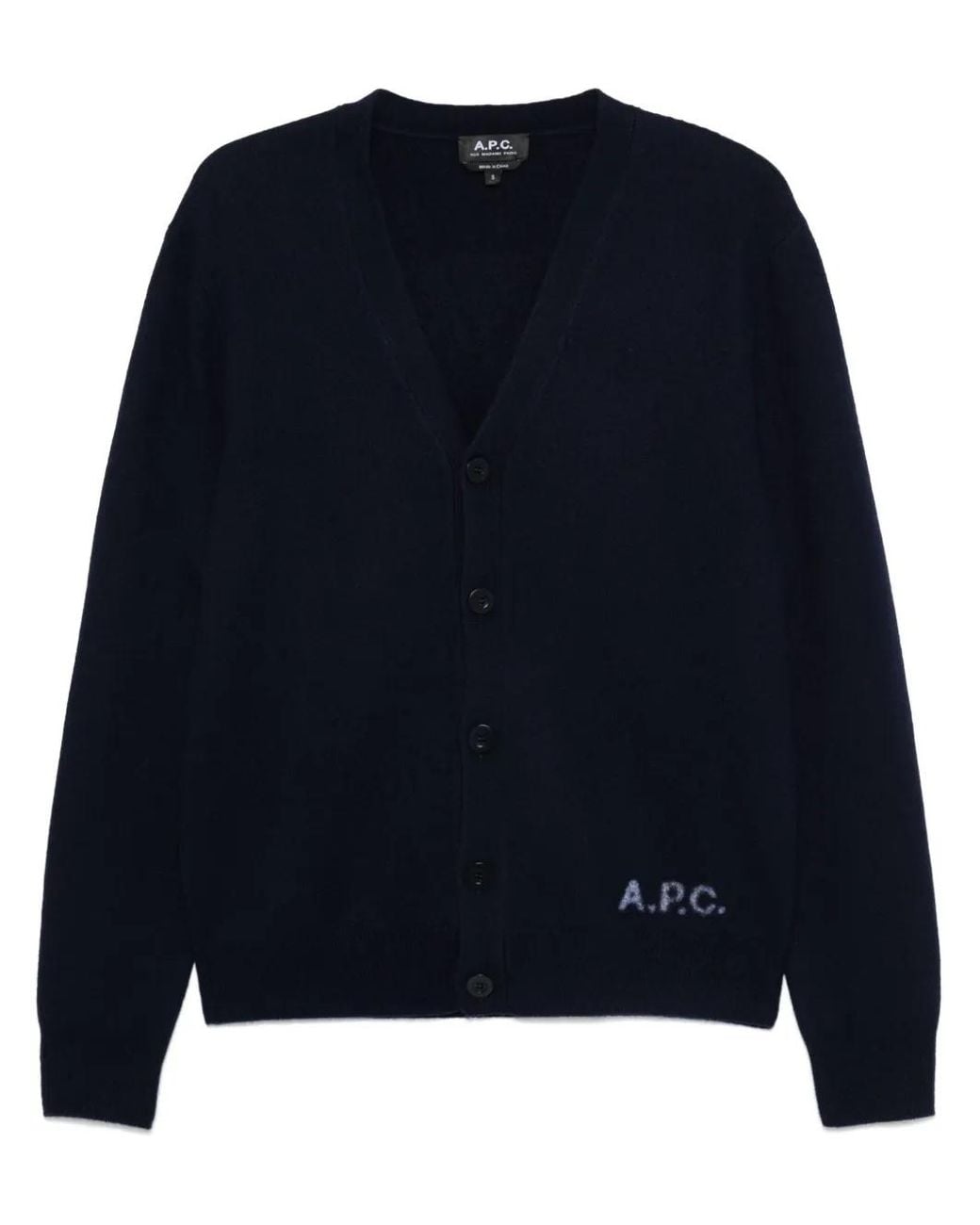 A.P.C. Kenny Vest in het Blue voor heren