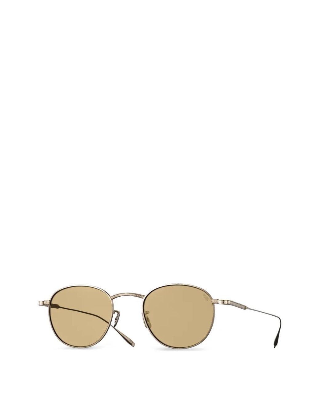 Eyevan 7285 Metallic Lunettes De Soleil 1025 À Monture Ronde