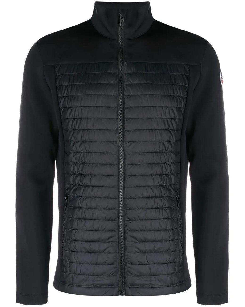Fusalp Black Aspon Padded-Panel Jacket for men