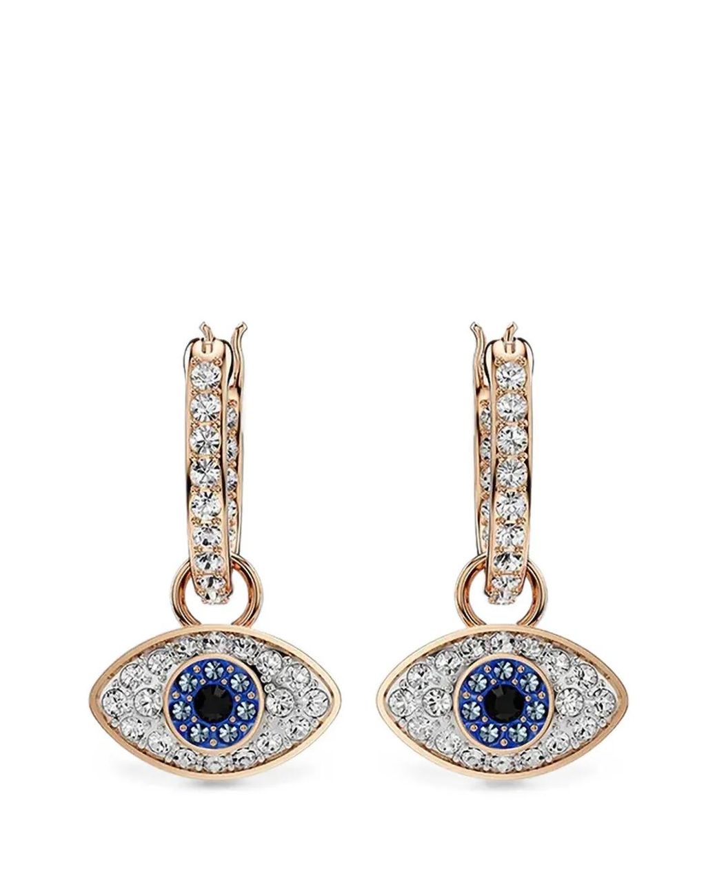 Swarovski Blue Symbolica Crystal-Embellished Earrings