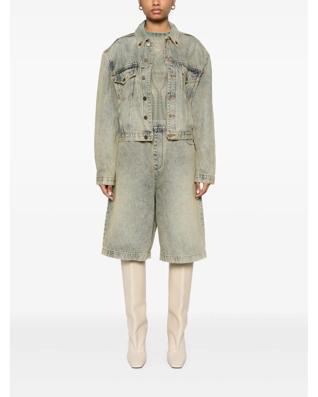 Entire studios Gray Spar Shorts