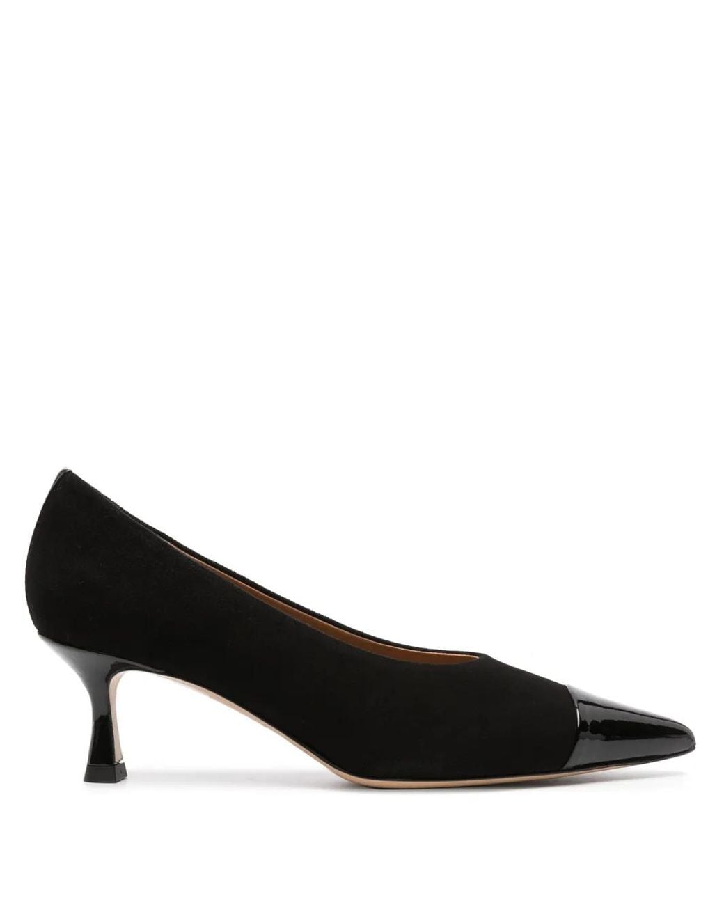 Roberto Festa Black Elea 60Mm Suede Pumps