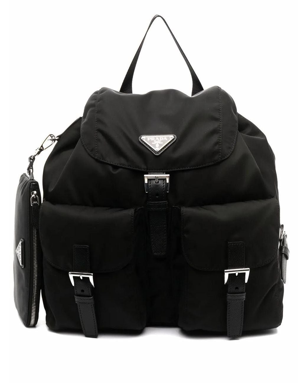 Prada Black Medium Re-nylon Backpack