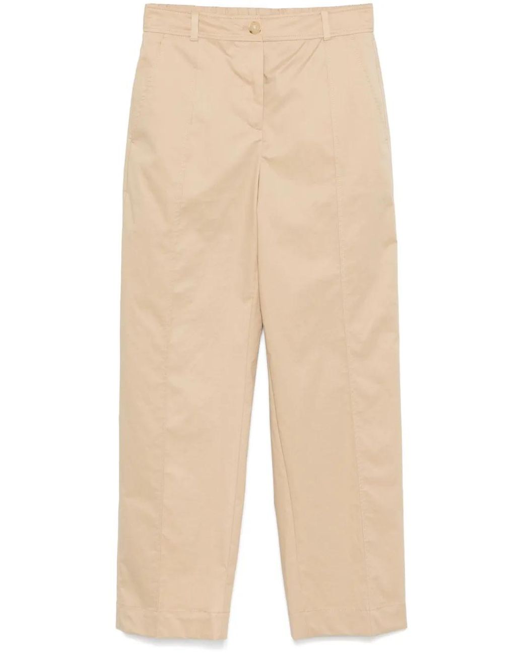 Boss Straight Broek in het Natural