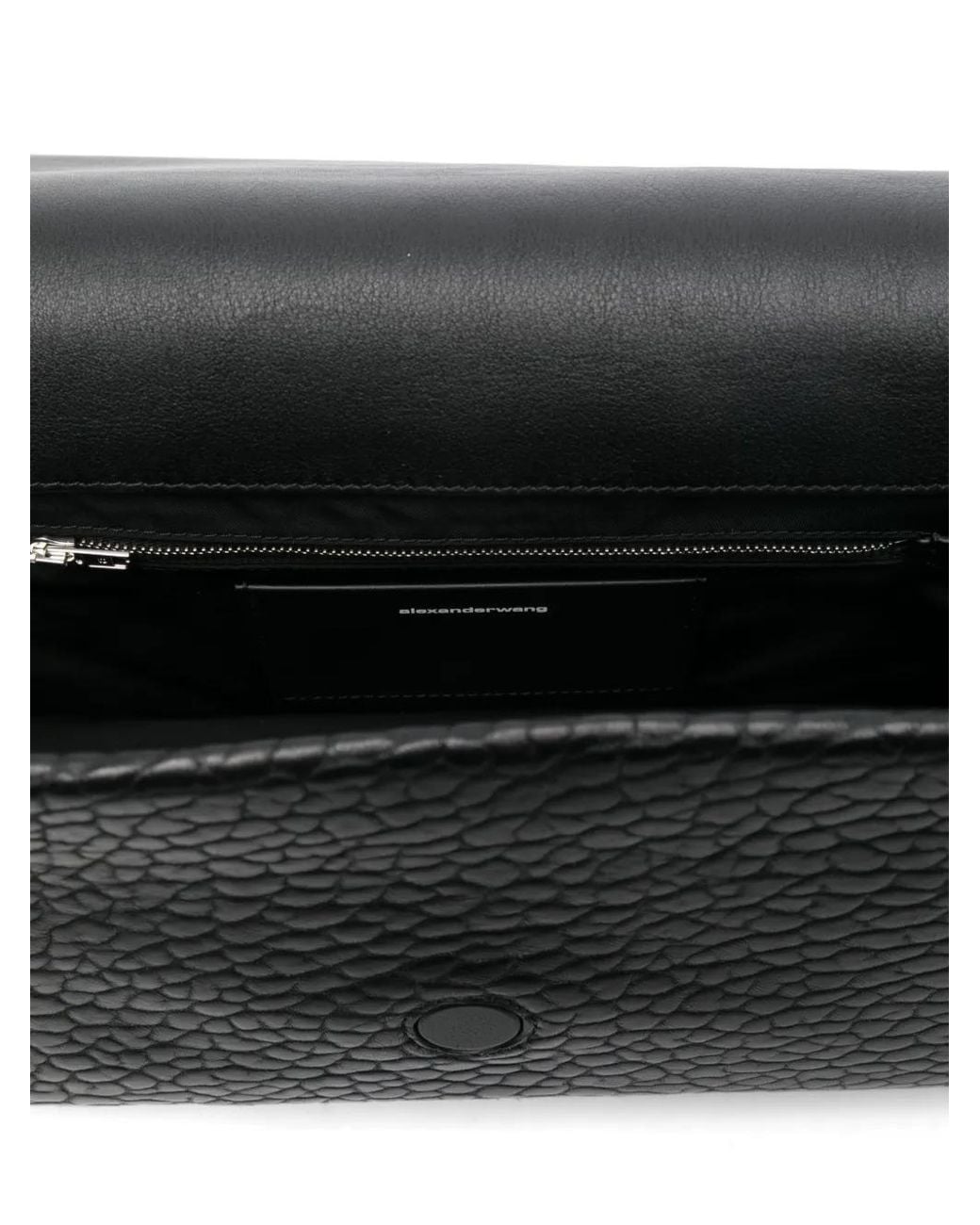 Alexander Wang Black Ricco Medium Flap Bag