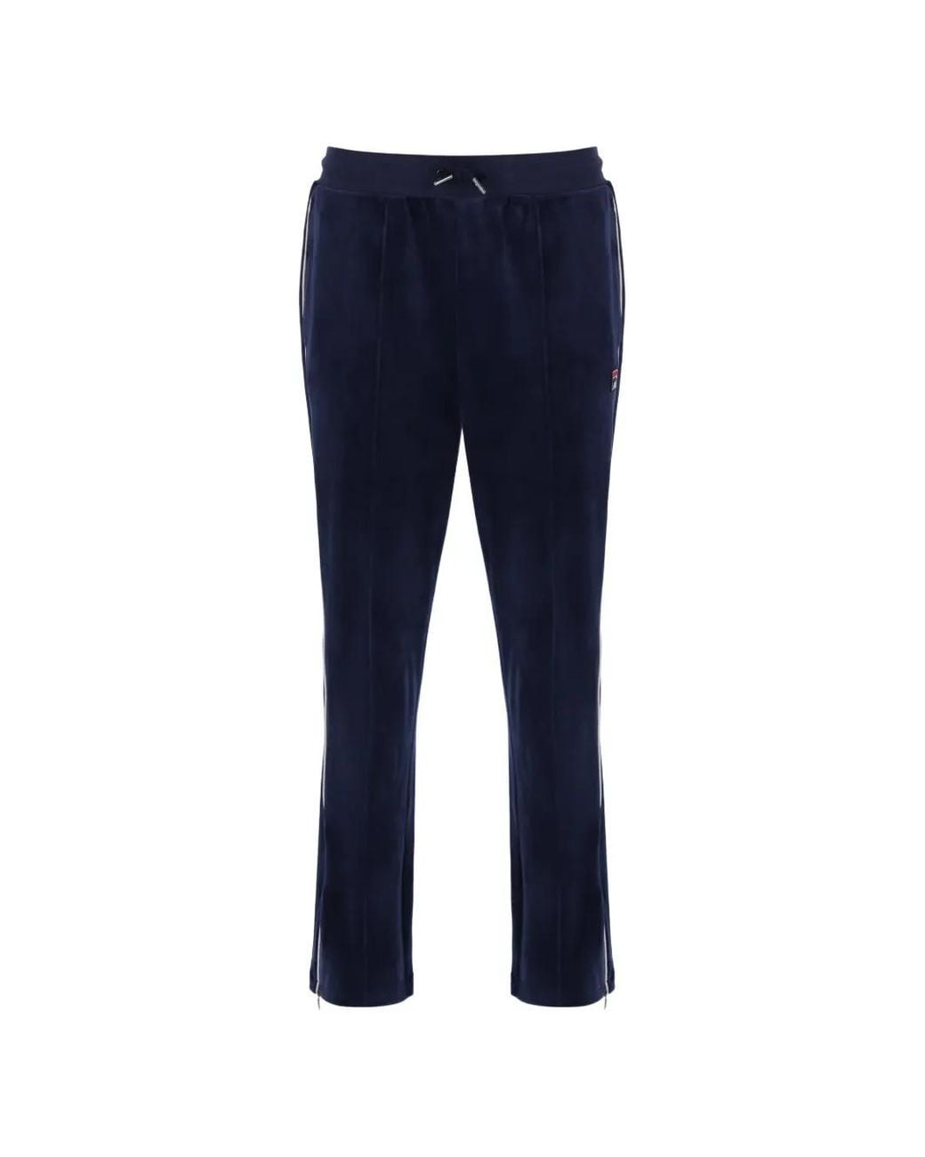 Fila Blue Fio Velour Drawstring Track Pants for men