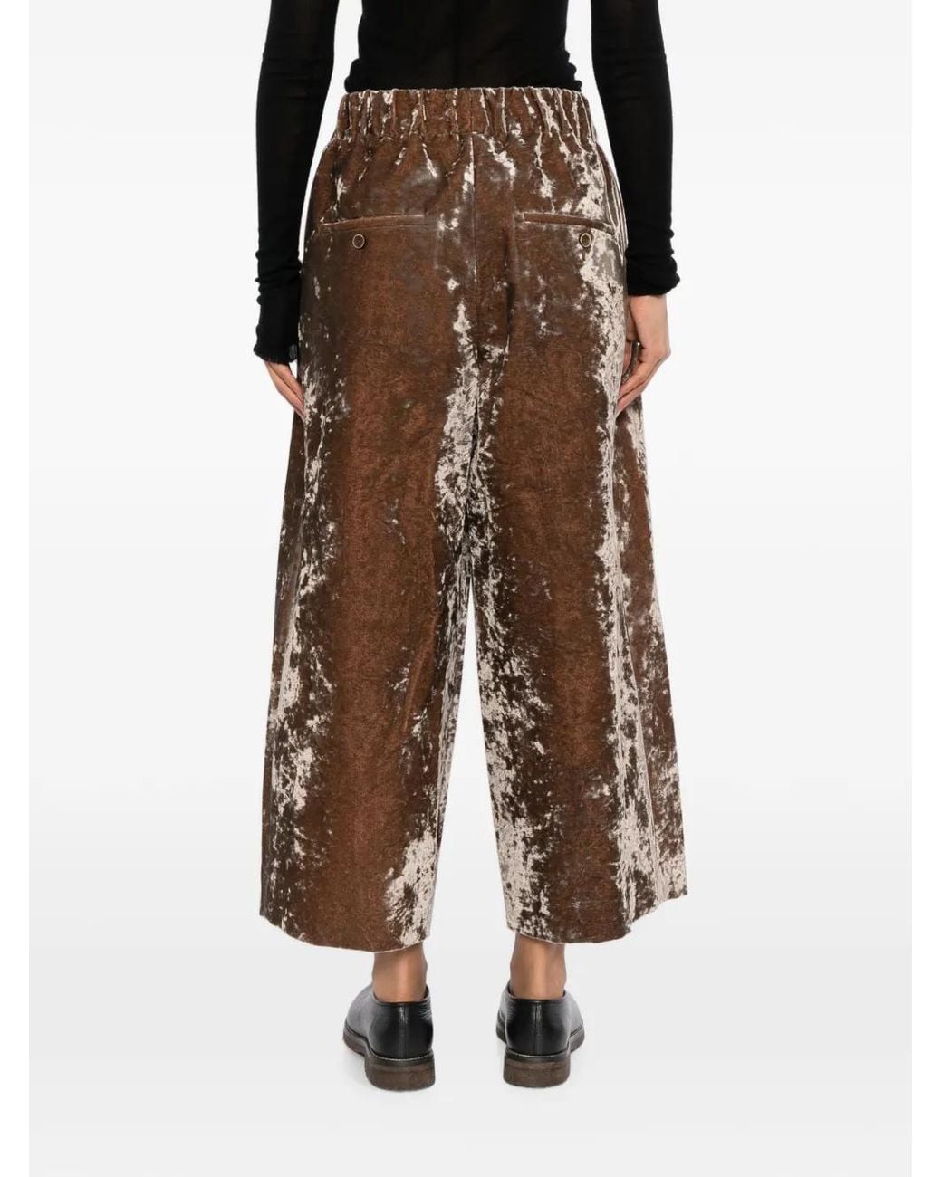 Uma Wang Brown Poetic Pants