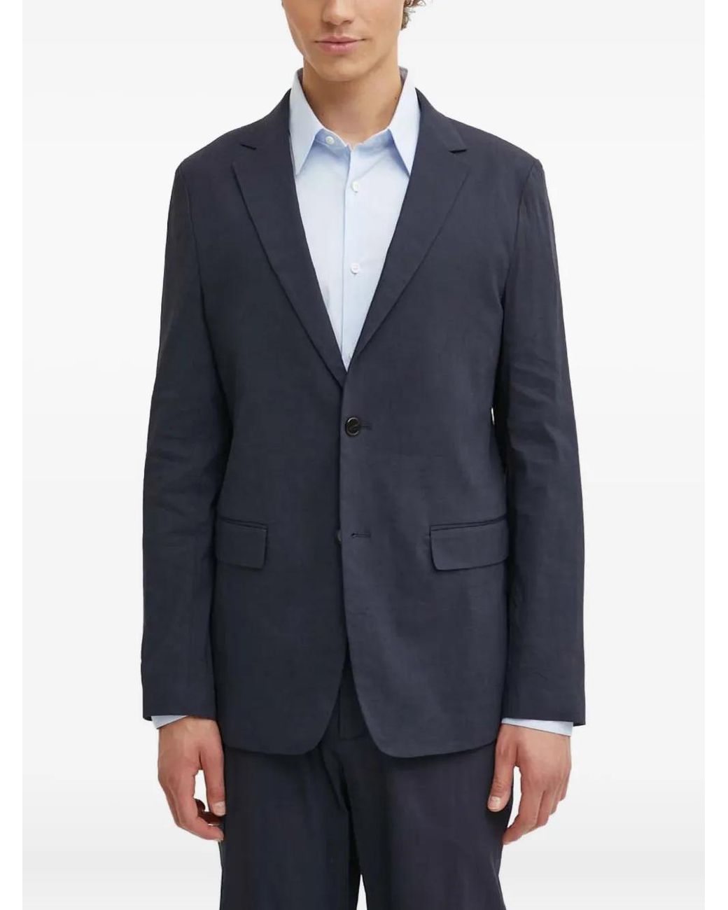 Blazer Con Botones Theory de hombre de color Blue