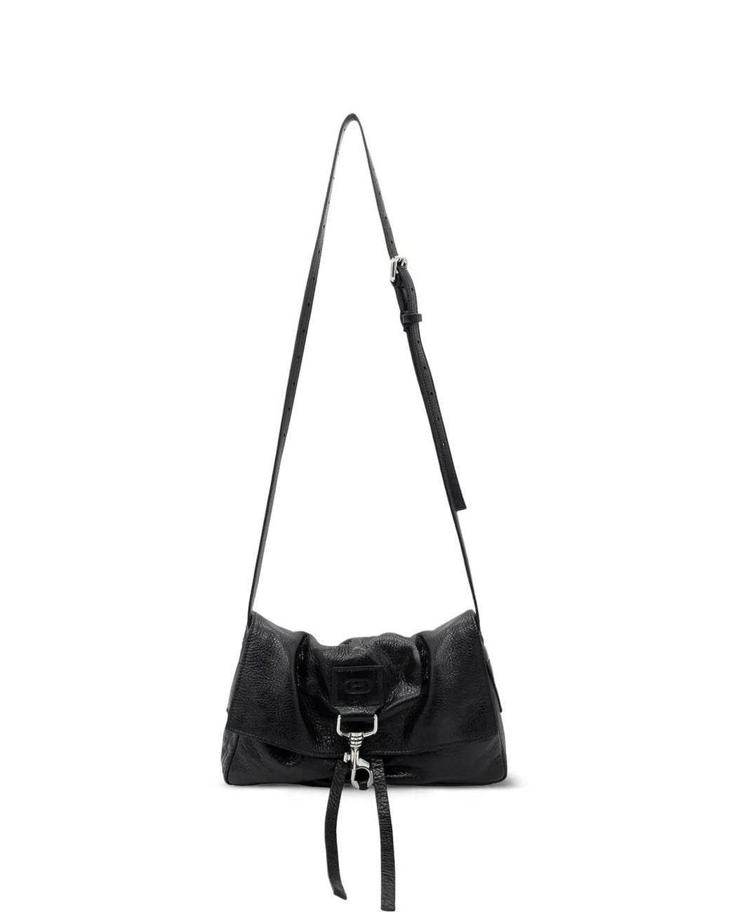 RADICA STUDIO White Mini La Bisaccia Soufflè Shoulder Bag