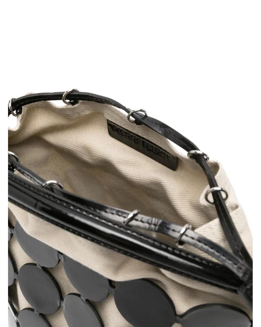 Pierre Hardy Black Verzierte Beuteltasche