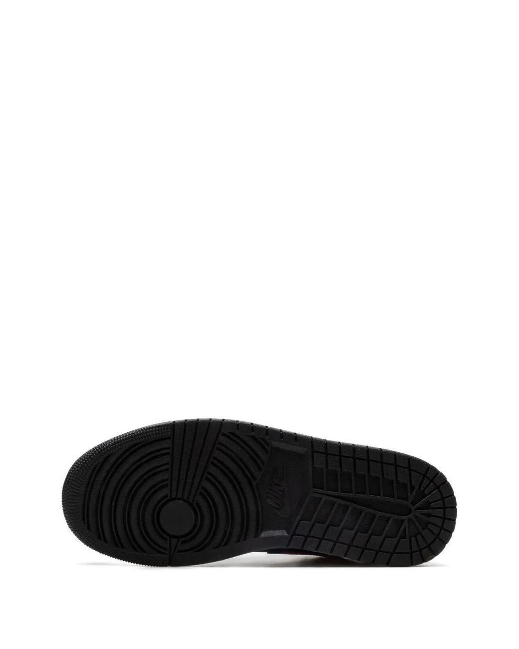 Nike Black Air 1 Low Toe" Sneakers