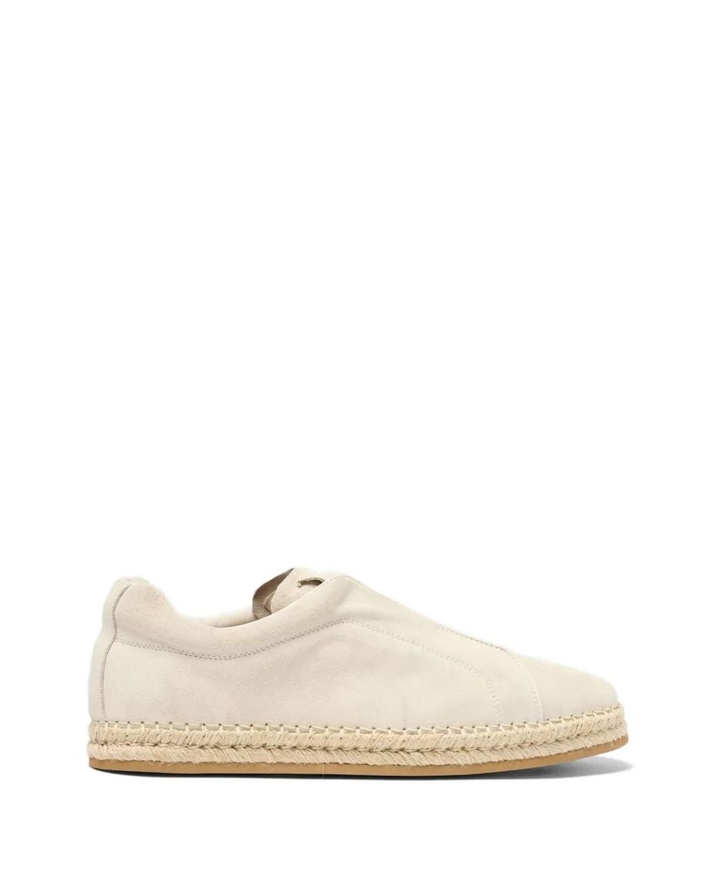 Scarosso White Thiago Suede Espadrilles for men