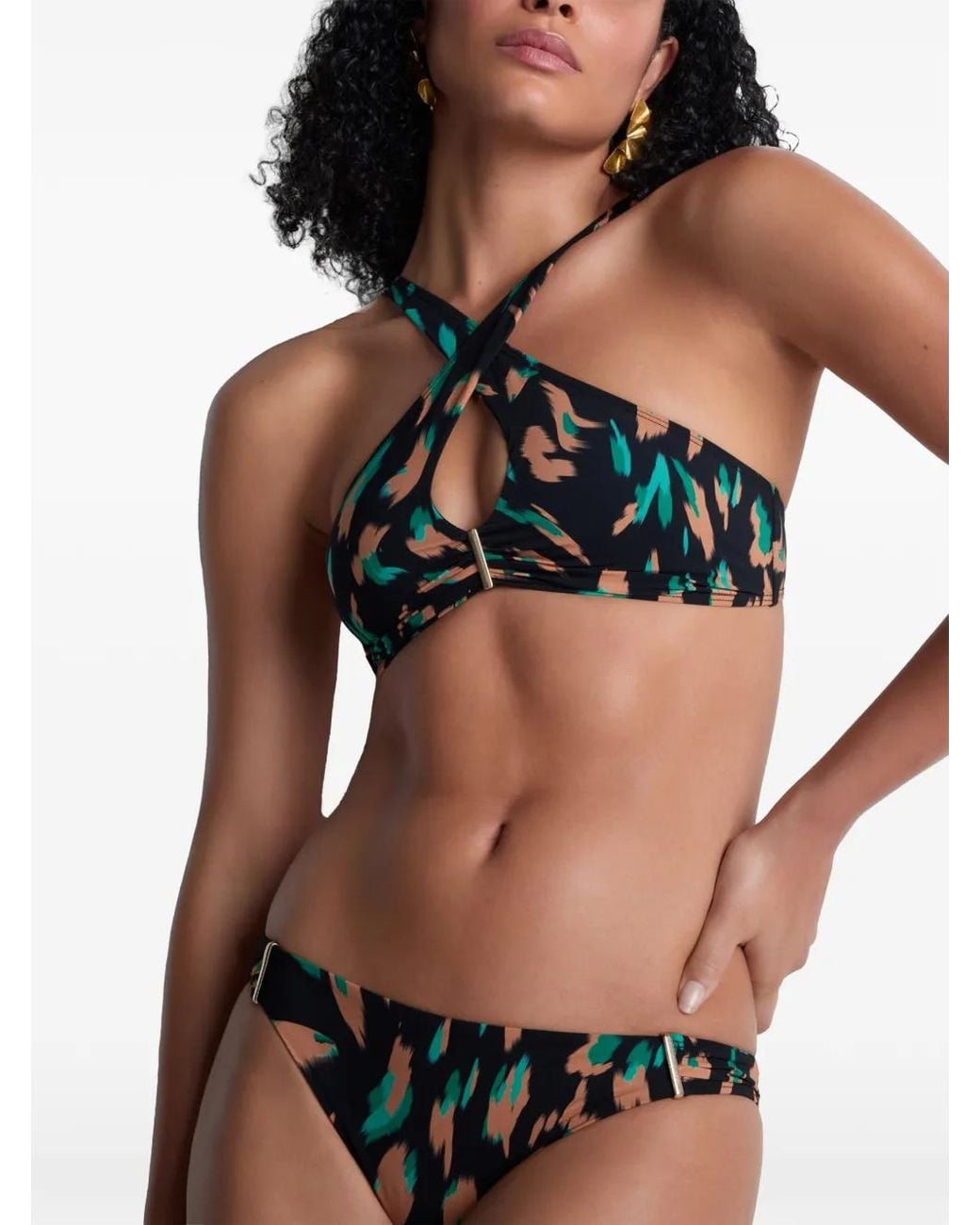 Aubade Black Feline Energy Bikini Briefs