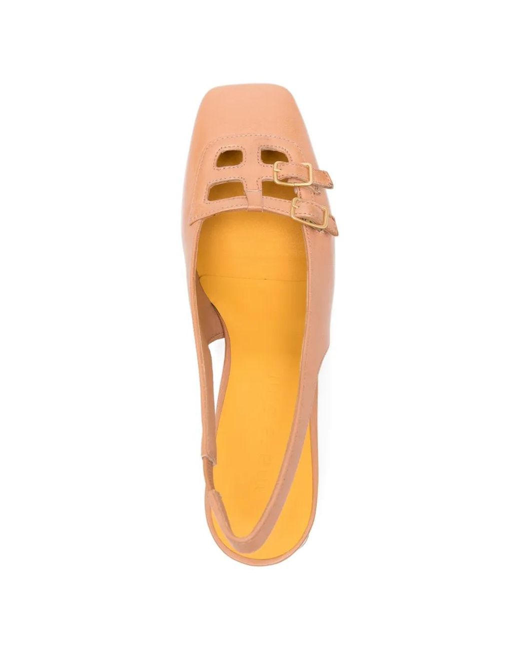 Mara Bini Pink Buckle-Detail Pumps