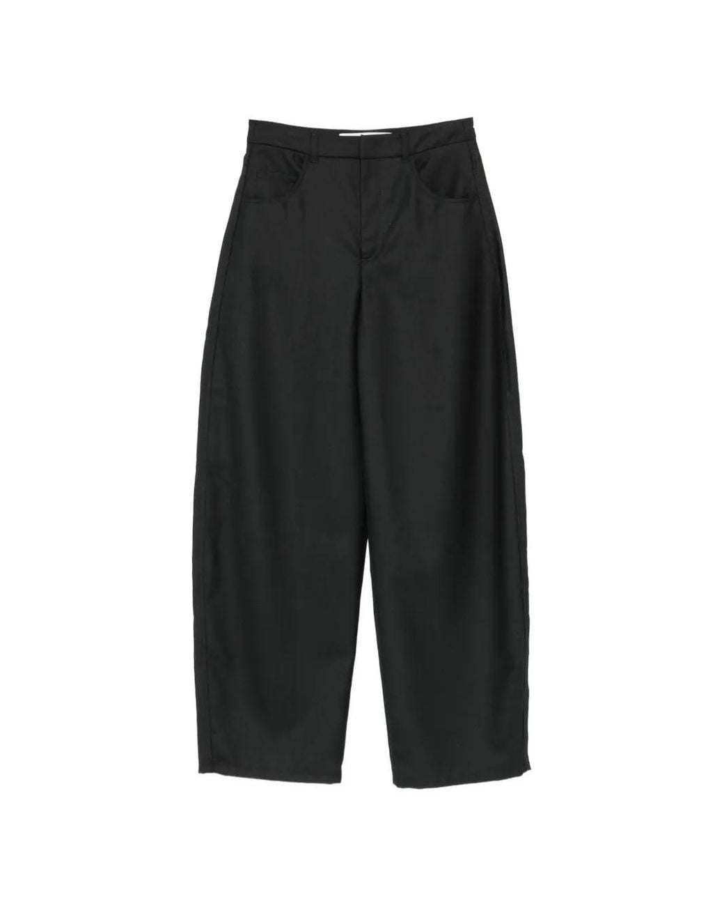 Séfr Black Tiko Wide-Leg Trousers