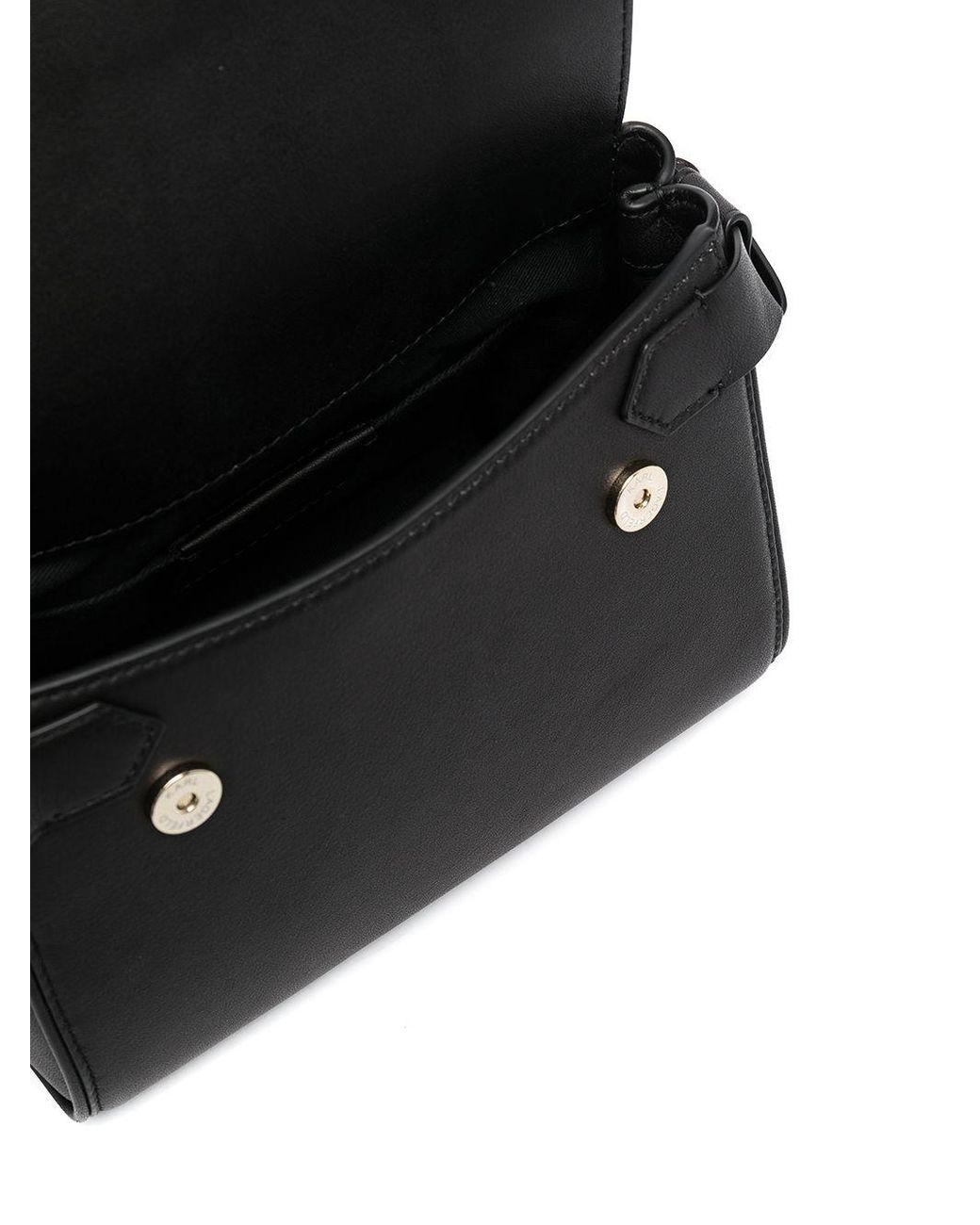 karl lagerfeld ikon mini top handle bolsa