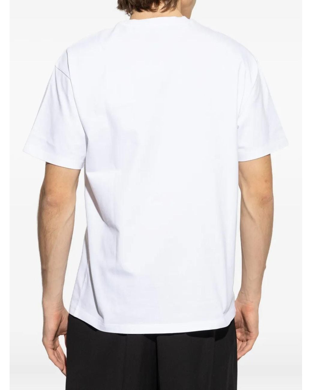 Camiseta Con Parche Del Logo Givenchy de hombre de color White