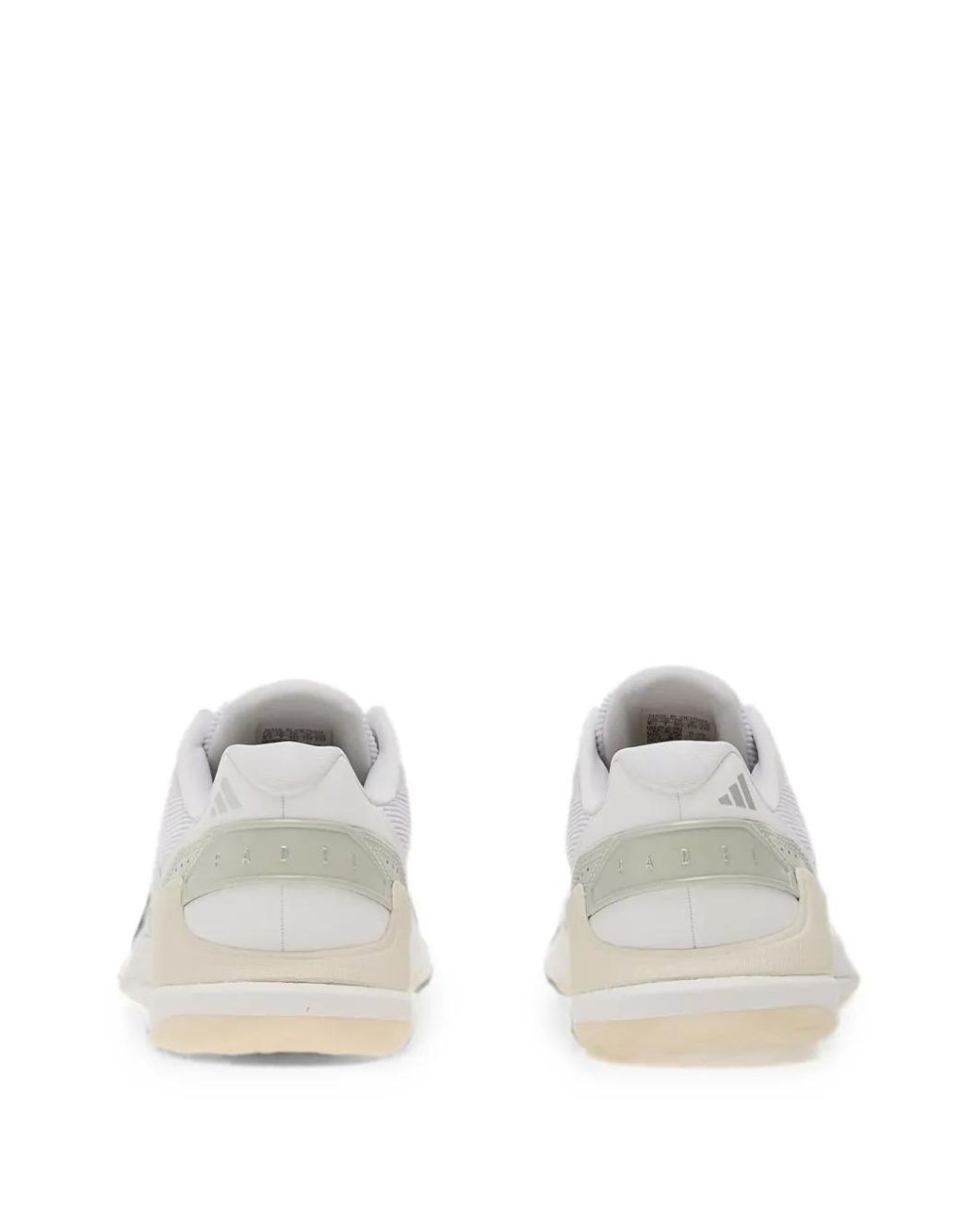 Adidas White Crazyquick Lightstrike Padel Sneakers