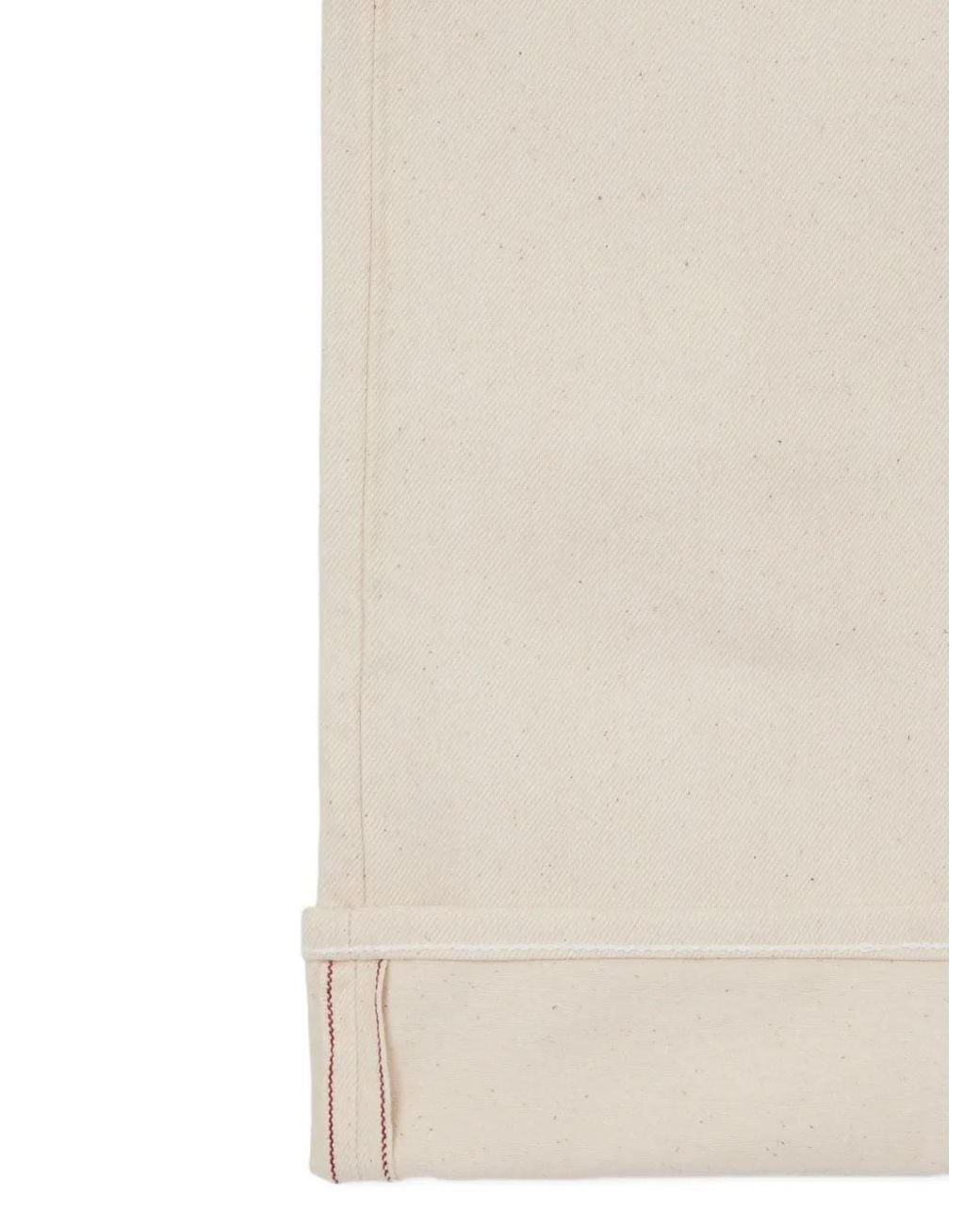 Fortela White Barney Five-Pocket Jeans for men