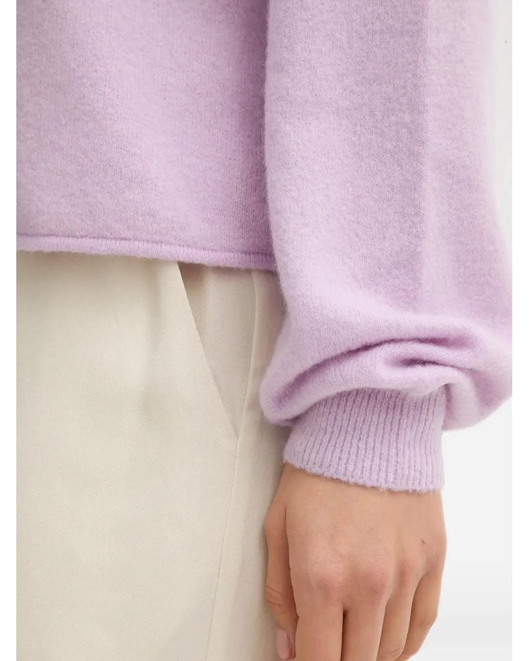 Benetton Pink Roll-Neck Sweater