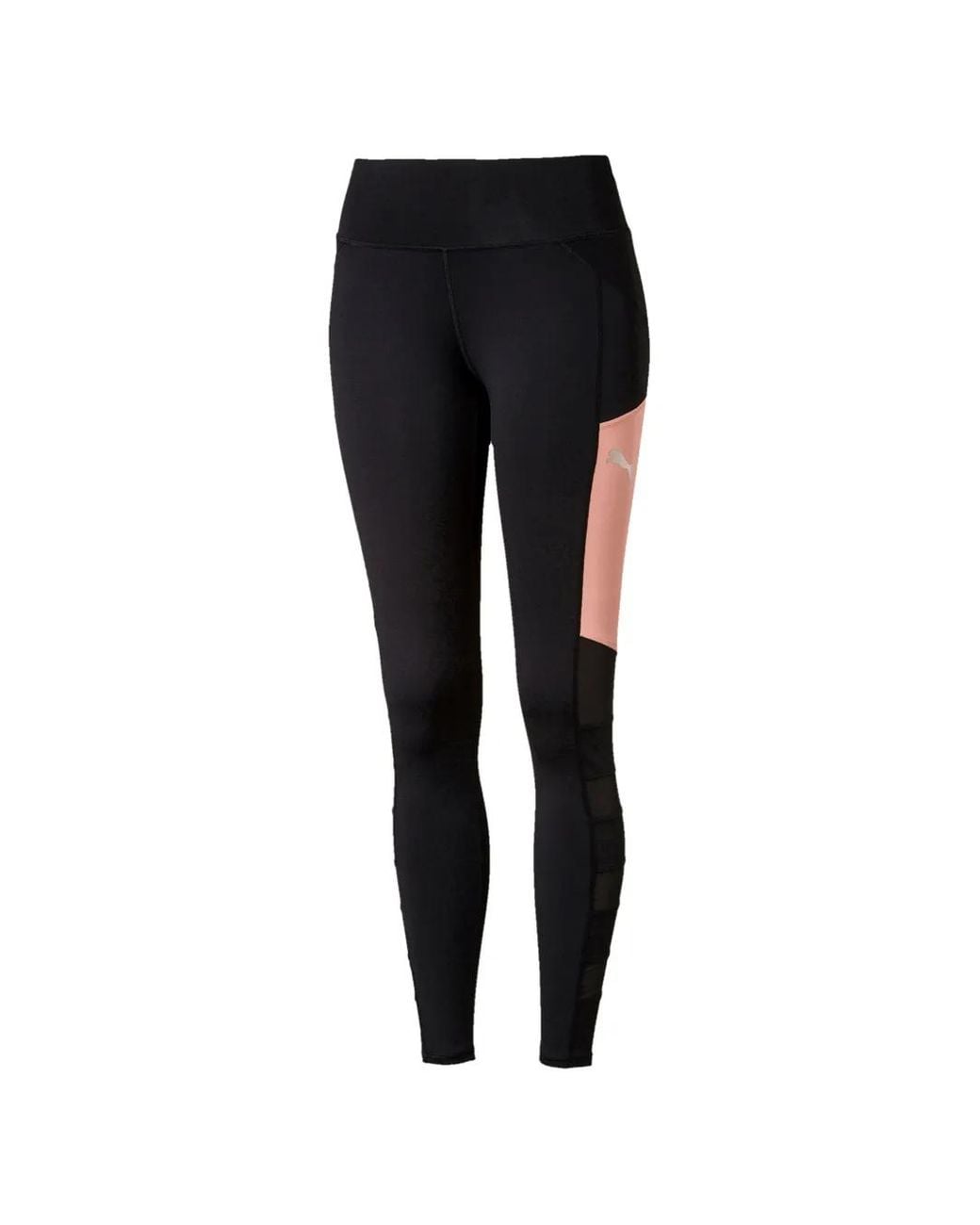 PUMA Black Logo-Detail Leggings